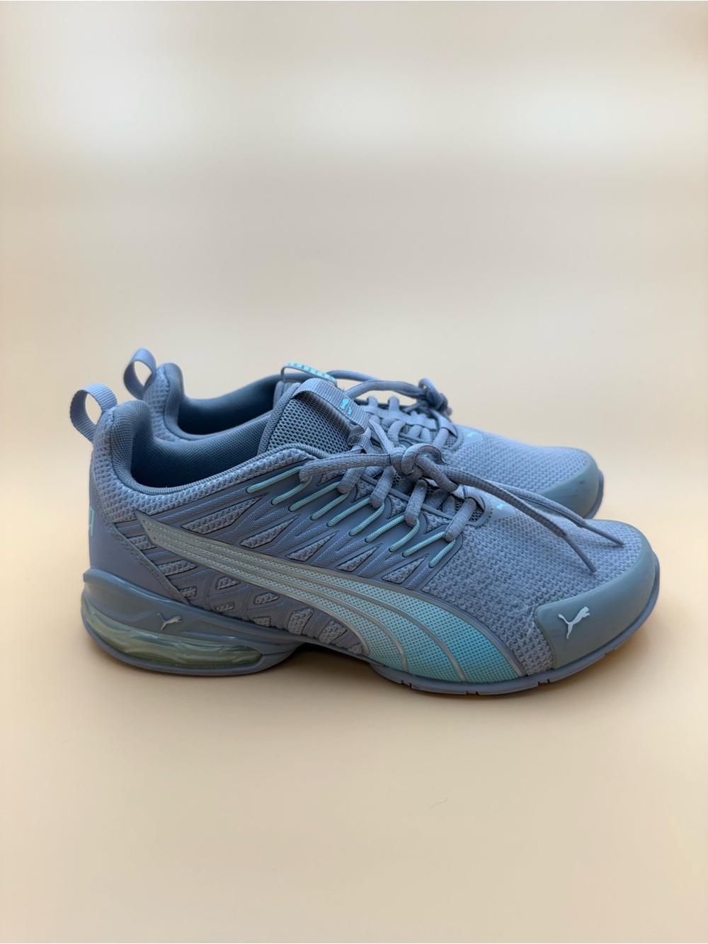 PUMA Women’s Blue Mesh Athletic Sneakers – Style 309720-03 – Size 8.5